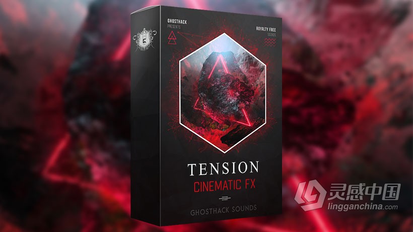 350个制作音乐视频游戏电影级SFX音效素材 Tension - Cinematic FX  灵感中国网 www.lingganchina.com