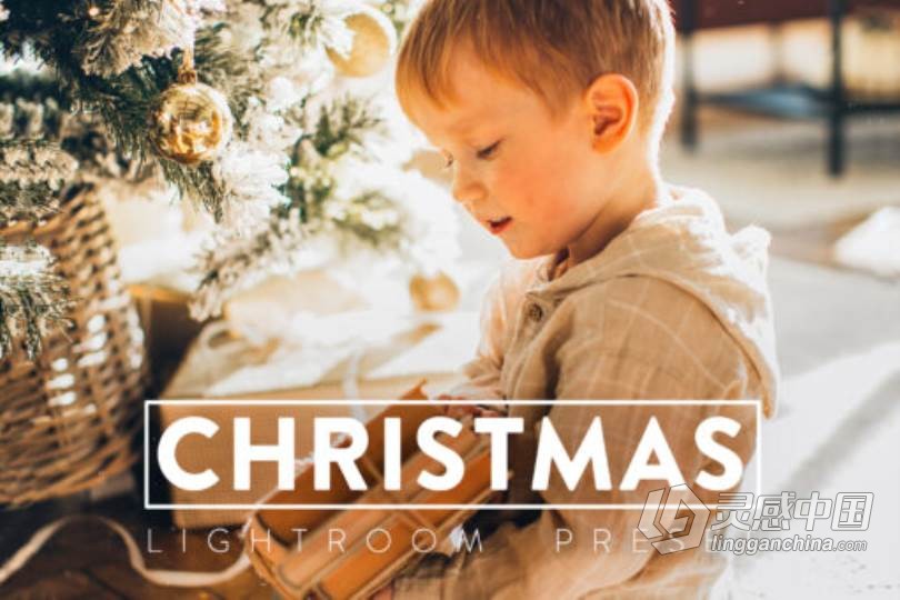 圣诞新年家庭人像Lightroom预设/APP调色滤镜 10 CHRISTMAS Lightroom Preset  灵感中国网 www.lingganchina.com