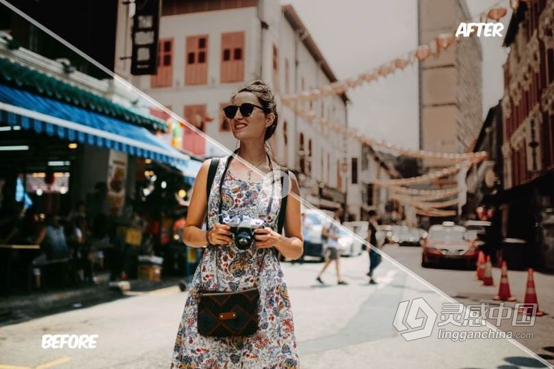 低保和咖啡色电影胶片Lightroom预设/手机滤镜/LUT预设 Coffee Break Presets  灵感中国网 www.lingganchina.com