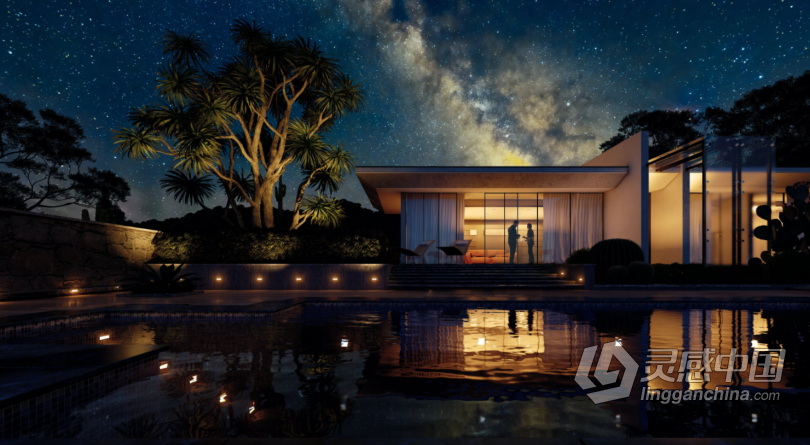 Lumion逼真建筑室内外渲染特效工作流视频教程 Learn How To Create Stunning Renders with Lumion  灵感中国网 www.lingganchina.com