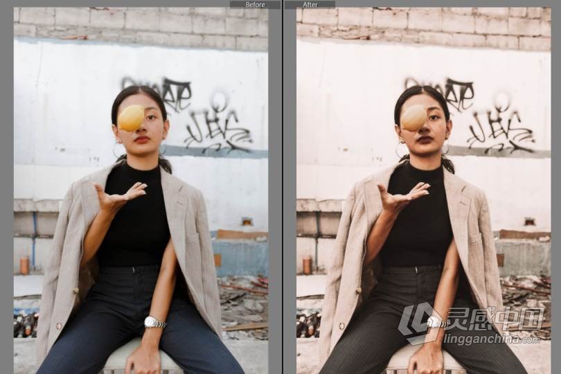 棕色胶片情绪人像Insta滤镜|LR预设/手机APP滤镜 Lightroom Brown Presets  灵感中国网 www.lingganchina.com
