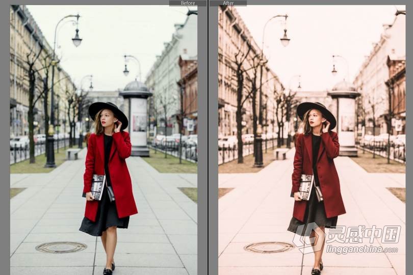 棕色胶片情绪人像Insta滤镜|LR预设/手机APP滤镜 Lightroom Brown Presets  灵感中国网 www.lingganchina.com
