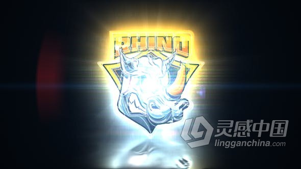 16种标志LOGO动画片头效果 AE模板 AE工程文件 Fast Glitch Logo Intro  灵感中国网 www.lingganchina.com