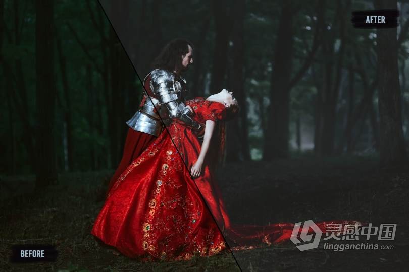 50个奇妙仙境效果LUT创建照片视频童话般美丽奇境电影色调 50 Wonderland LUTs  灵感中国网 www.lingganchina.com
