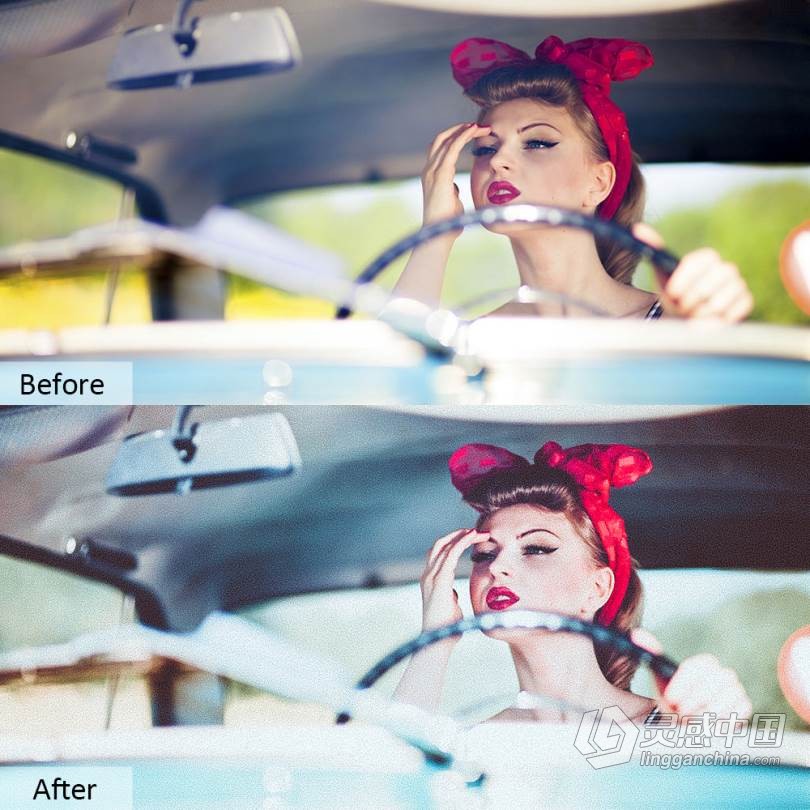 90个旅拍复古胶片Lightroom预设/手机APP预设 Vintage Lifestyle Mobile PRESETS  灵感中国网 www.lingganchina.com