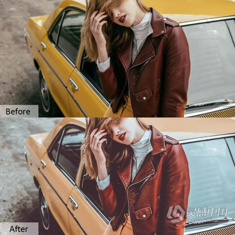 90个旅拍复古胶片Lightroom预设/手机APP预设 Vintage Lifestyle Mobile PRESETS  灵感中国网 www.lingganchina.com