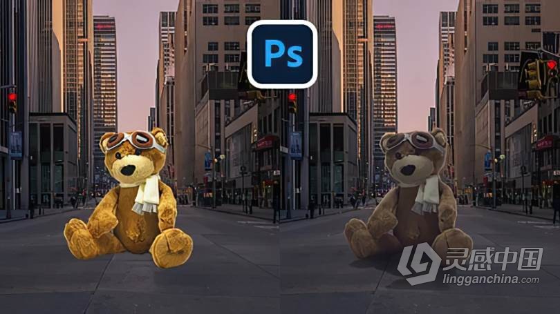 PS高级照明摄影素材合成视频教程 Photoshop Composite Masterclass: Learn from a Pro  灵感中国网 www.lingganchina.com
