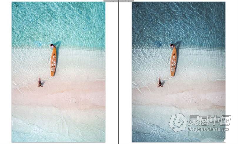旅拍写真蓝绿色调LR预设免费下载/APP预设 Blue Margarita Lightroom Presets  灵感中国网 www.lingganchina.com