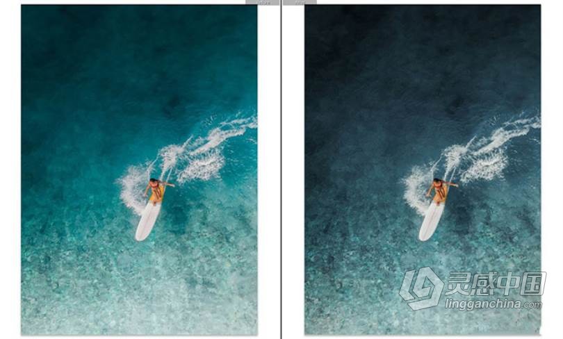 旅拍写真蓝绿色调LR预设免费下载/APP预设 Blue Margarita Lightroom Presets  灵感中国网 www.lingganchina.com