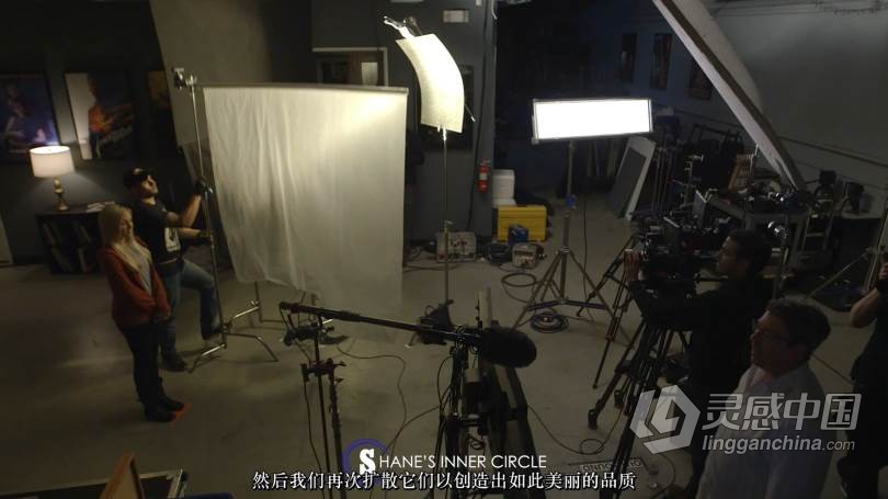 Shane Hurlbut如何使用弹跳反射光进行影视布光教程 中文字幕 How to use Bounce Light  灵感中国网 www.lingganchina.com