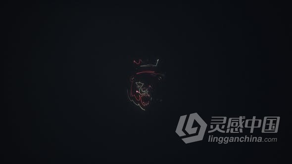 能量闪电火花VFX特效LOGO标志效果片头视频制作 AE模板 AE工程文件 Energic Logo Reveal  灵感中国网 www.lingganchina.com