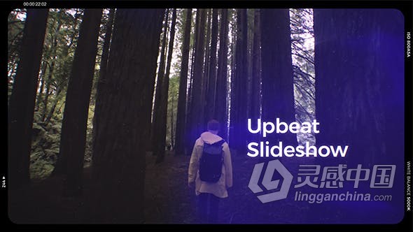 动感街拍花絮精彩旅途专辑时尚欢乐vlog视频制作 AE模板 AE工程文件 Upbeat Slideshow  灵感中国网 www.lingganchina.com