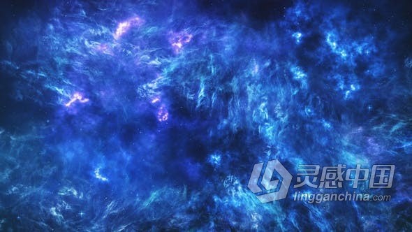 抽象外太空能源闪耀星系宇宙星云美丽华丽背景视频素材 LED大屏幕动态背景素材 Outer Space and Energy  灵感中国网 www.lingganchina.com