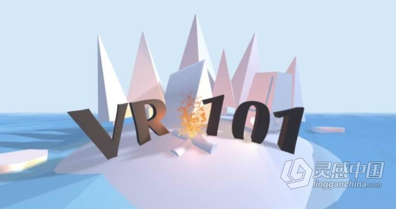 VR虚拟现实美丽自然场景构建入门训练视频教程 VIRTUAL REALITY 101: HOW TO CREATE BEAUTIFUL NATURE SCENE  灵感中国网 www.lingganchina.com