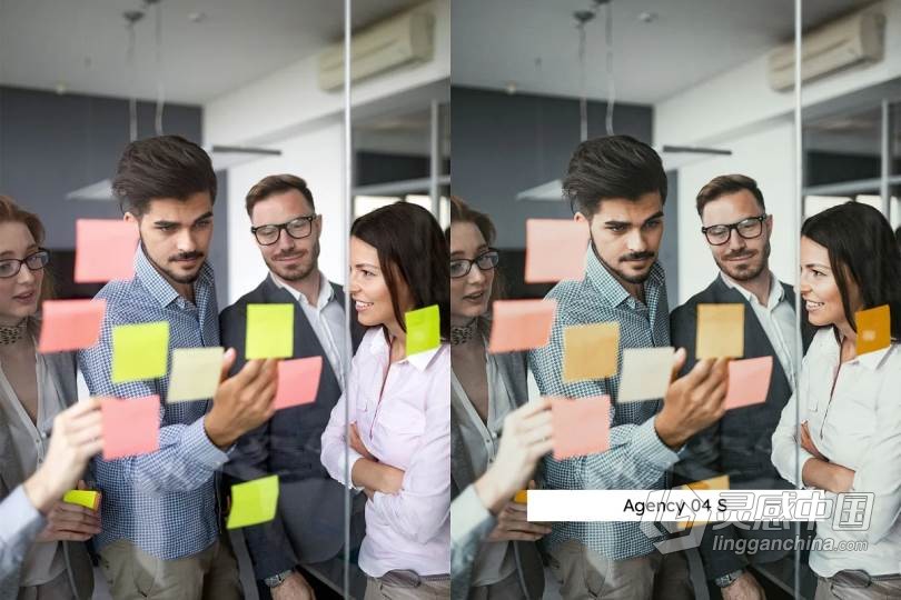 20种企业色彩Lightroom预设/手机APP预设/公司宣传片短视频LUT预设 20 Corporate Colors Lightroom Preset  灵感中国网 www.lingganchina.com