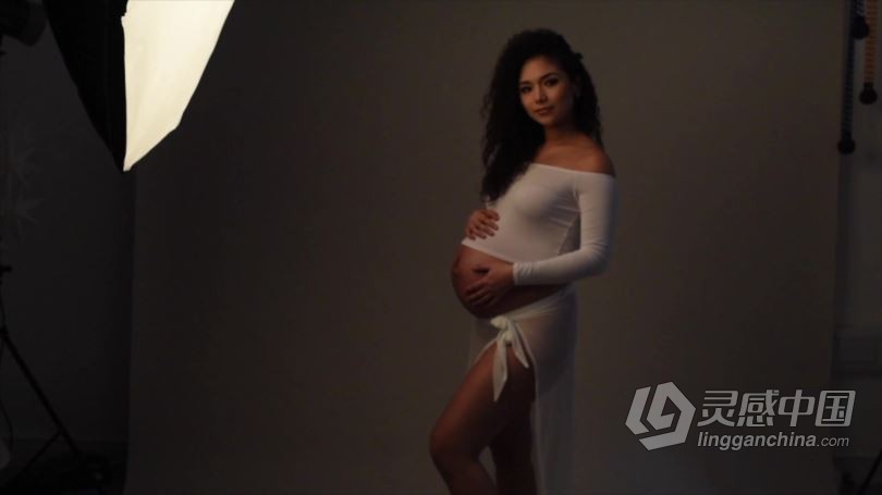 孕婴写真拍摄及PS后期图像精美修饰视频教程  灵感中国网 www.lingganchina.com