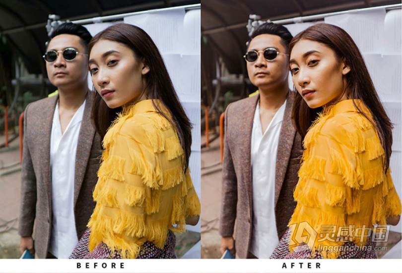 时尚人像情绪电影风格INS照片滤镜Lightroom预设 Moody Lightroom Presets  灵感中国网 www.lingganchina.com