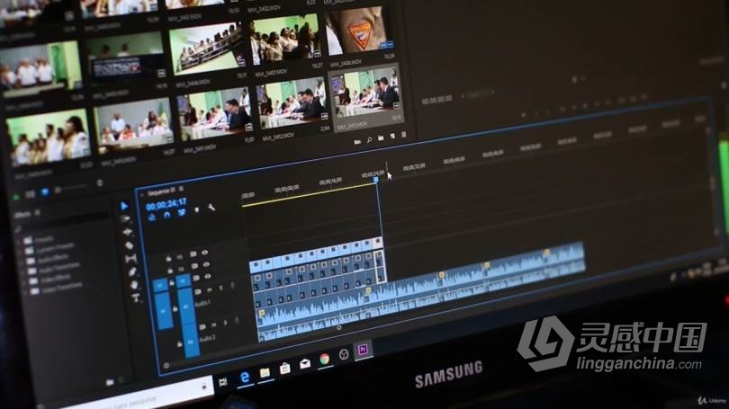 Premiere Pro CC从入门到专业技能训练视频教程  灵感中国网 www.lingganchina.com