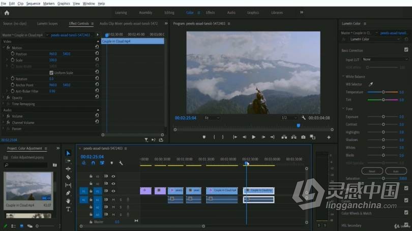 Premiere Pro CC从入门到专业技能训练视频教程  灵感中国网 www.lingganchina.com