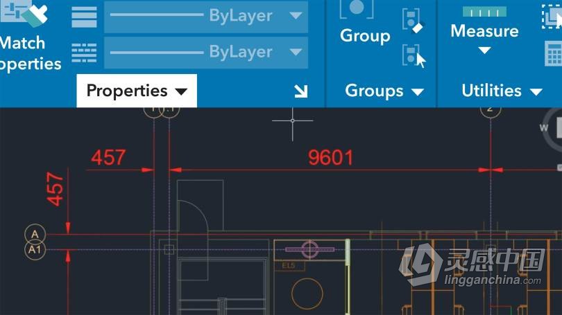 AutoCAD建筑制作工程设计深入技术训练视频教程 AutoCAD: Working with Utilities and Properties  灵感中国网 www.lingganchina.com