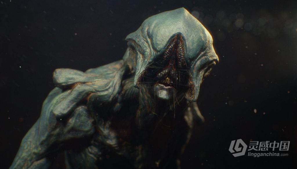 ZBrush恐怖异形完整实例制作流程视频教程 Creature Prototyping in Character Creator 3 with Pablo Mu  灵感中国网 www.lingganchina.com