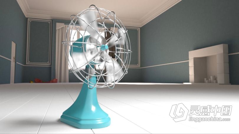 3D MAX中基本训练V-RAY 5渲染逼真效果视频教程 V-Ray 5 for 3ds Max Essential Training  灵感中国网 www.lingganchina.com