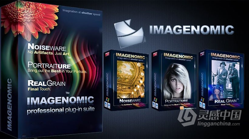 PS磨皮降噪滤镜三套装 Imagenomic Professional Suite PS 1408 汉化版  灵感中国网 www.lingganchina.com