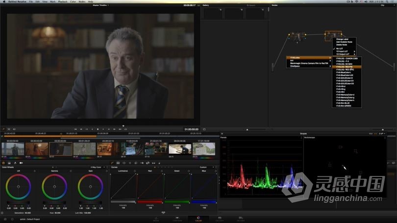 达芬奇教程 DaVinci Resolve达芬奇调色III调色宝典中文教程全集  灵感中国社区 www.lingganchina.com