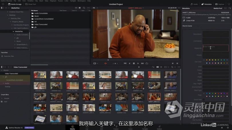达芬奇教程 达芬奇16基础快速入门教程 中文字幕  灵感中国网 www.lingganchina.com