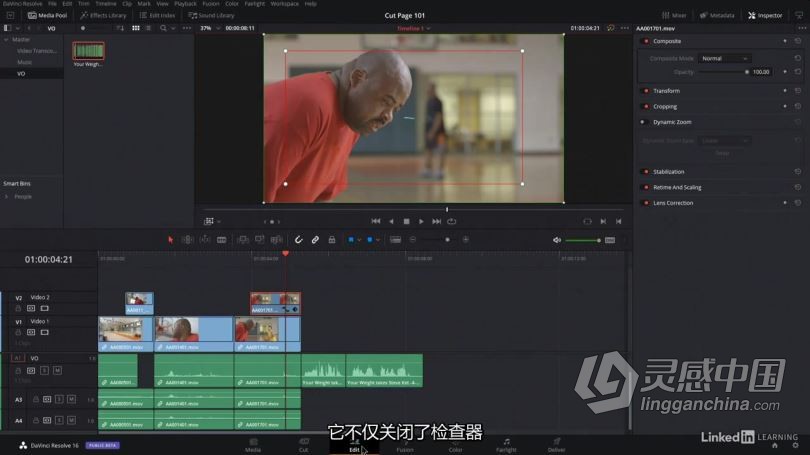 达芬奇教程 达芬奇16基础快速入门教程 中文字幕  灵感中国网 www.lingganchina.com