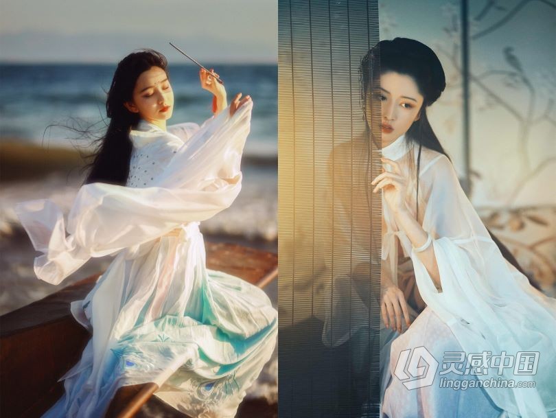 摄影教程 夏弃疾唯美古风汉服人像摄影后期中文视频教程  灵感中国网 www.lingganchina.com