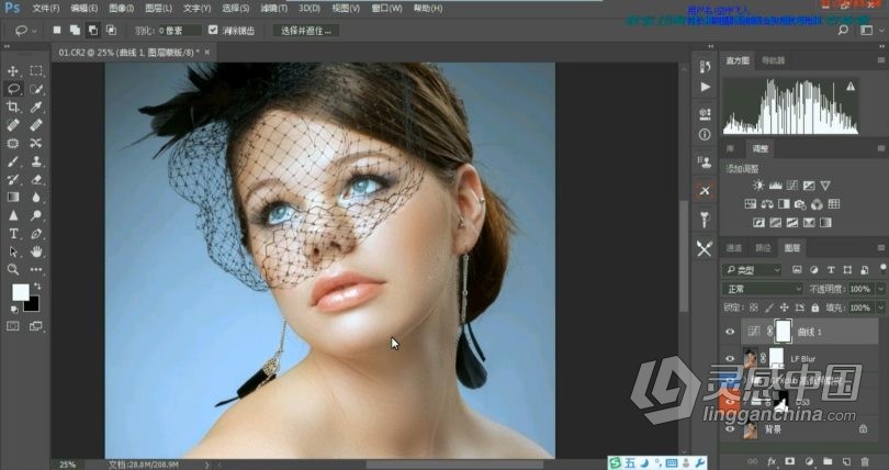 PS教程 那村的人儿16期摄影后期PS人像风光修图调色综合实用技术培训中文教程  灵感中国网 www.lingganchina.com