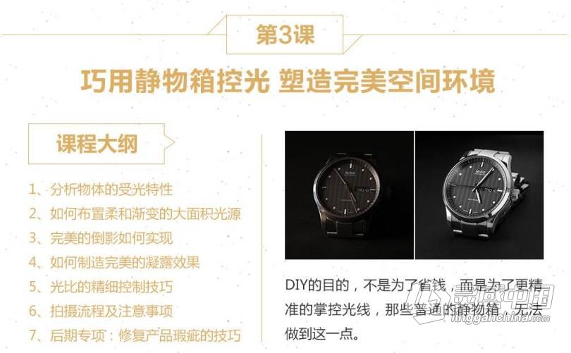 摄影教程 闪光灯商业案例实战详解特训班中文视频教程  灵感中国网 www.lingganchina.com