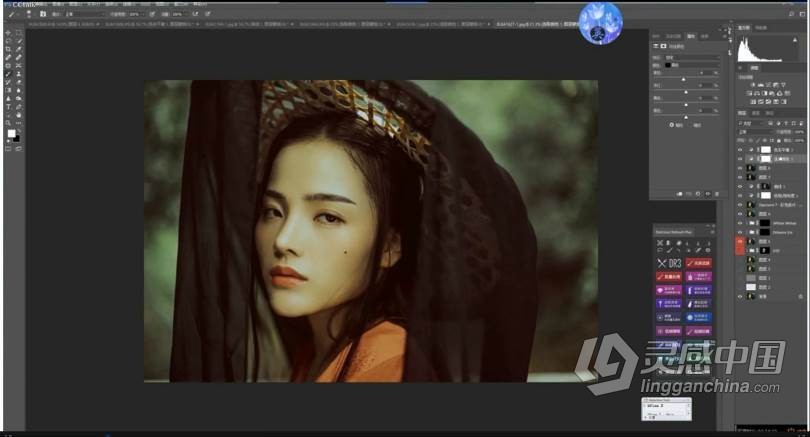 Charles疯子古风汉服摄影第九期中文视频教程  灵感中国网 www.lingganchina.com