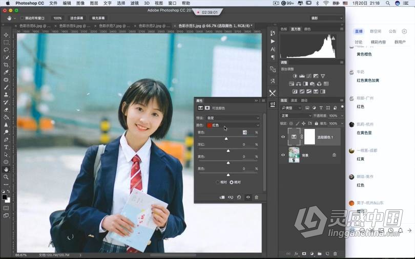 摄影教程 小巍学长摄影与后期精修网络VIP班14期中文教程  灵感中国网 www.lingganchina.com