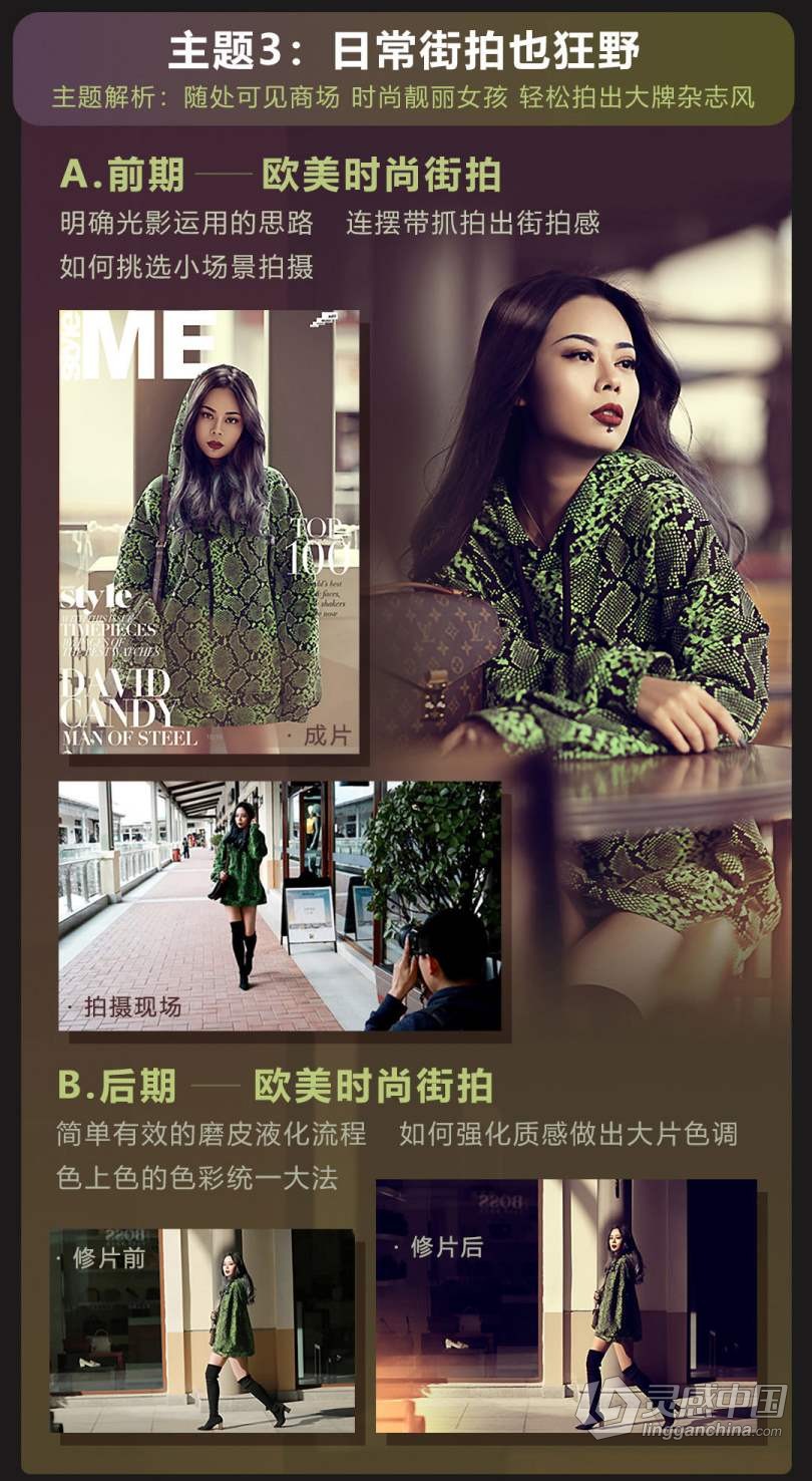 摄影教程 蜂鸟老纳人像高手训练营第二季中文教程  灵感中国网 www.lingganchina.com