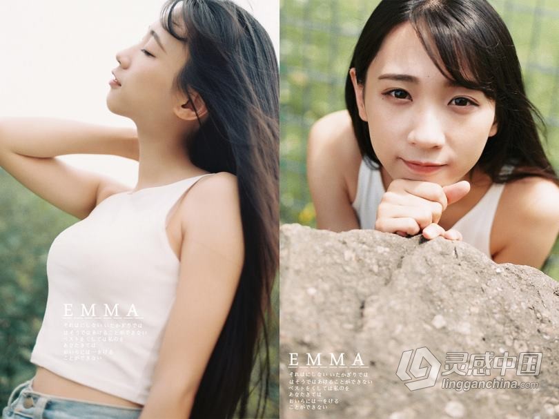 摄影师大咖小蔡一壹日杂文艺清新写真摄影后期PS修图调色解析全8期  灵感中国网 www.lingganchina.com