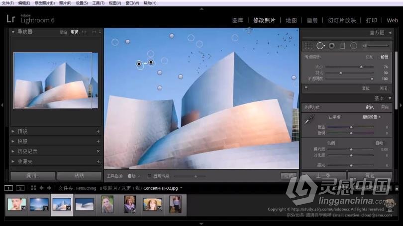 LR教程 Lightroom零基础自学入门至精通综合训练系统课程中文教程  灵感中国网 www.lingganchina.com
