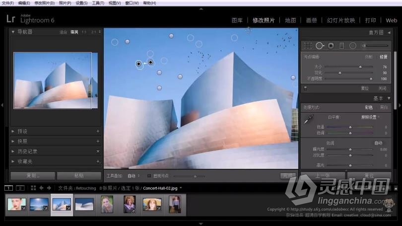 LR教程 Lightroom零基础自学入门至精通综合训练系统课程中文教程  灵感中国社区 www.lingganchina.com