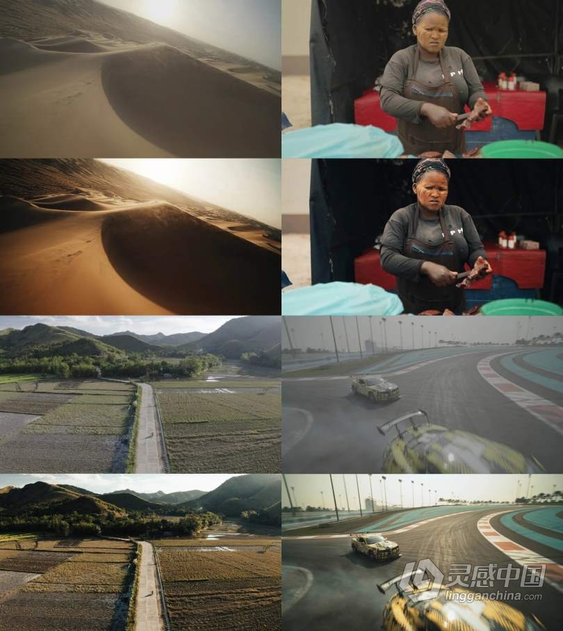 Johnny FPV LUTS专业版-72组专业电影级航拍运动风光Vlog调色LUT预设  灵感中国网 www.lingganchina.com