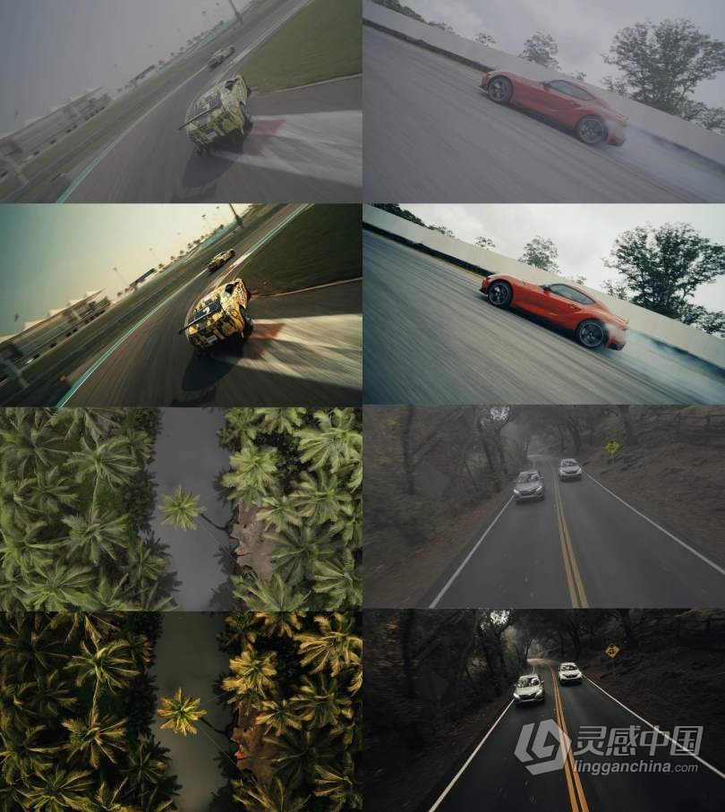 Johnny FPV LUTS专业版-72组专业电影级航拍运动风光Vlog调色LUT预设  灵感中国网 www.lingganchina.com