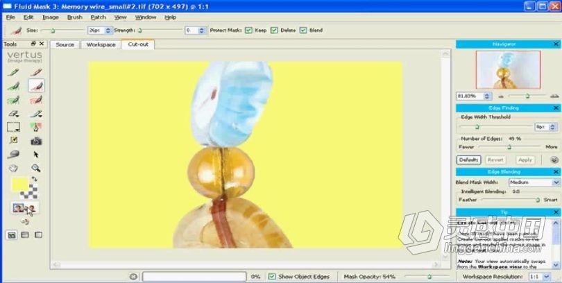 Vertus Fluid Mask 3基础操作演示视频教程  灵感中国网 www.lingganchina.com