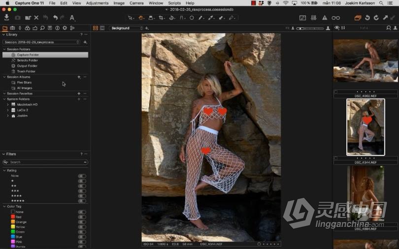 摄影师Joakim Karlsson 飞思Capture One Pro RAW原始图像修饰教程  灵感中国网 www.lingganchina.com