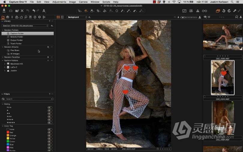 摄影师Joakim Karlsson 飞思Capture One Pro RAW原始图像修饰教程  灵感中国社区 www.lingganchina.com