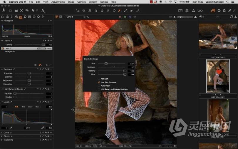 摄影师Joakim Karlsson 飞思Capture One Pro RAW原始图像修饰教程  灵感中国网 www.lingganchina.com