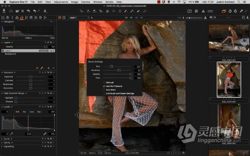 摄影师Joakim Karlsson 飞思Capture One Pro RAW原始图像修饰教程  灵感中国社区 www.lingganchina.com