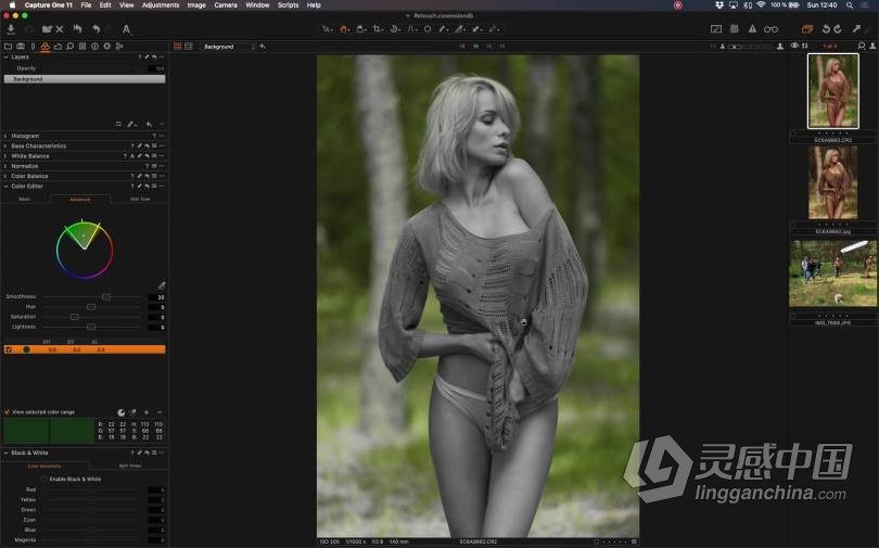 摄影师Joakim Karlsson 飞思Capture One和Photoshop人像润饰教程  灵感中国网 www.lingganchina.com