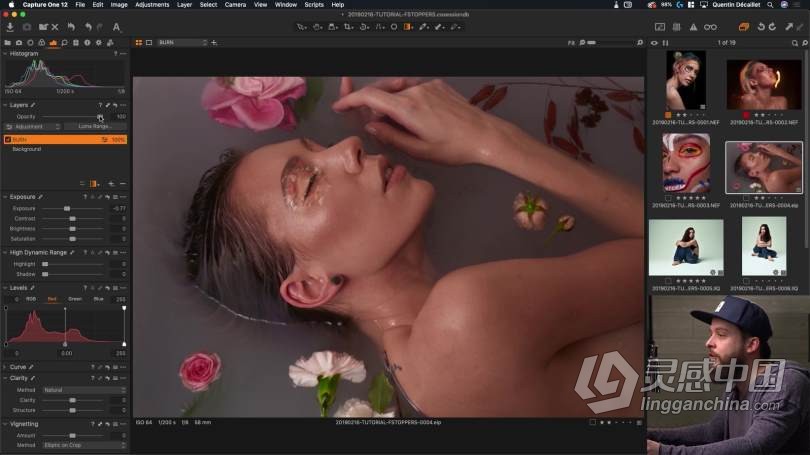 Fstoppers婚礼摄影师Quentin Decaillet完整Capture One Pro编辑使用指南教程  灵感中国网 www.lingganchina.com