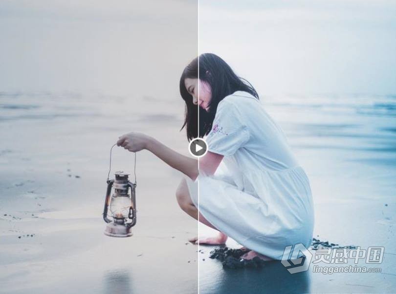 LUT预设 日系清新文艺人像森系校园调色滤镜LR预设+LUT预设 支持PS/PR/AE/LR/FCPX/达芬奇  灵感中国网 www.lingganchina.com