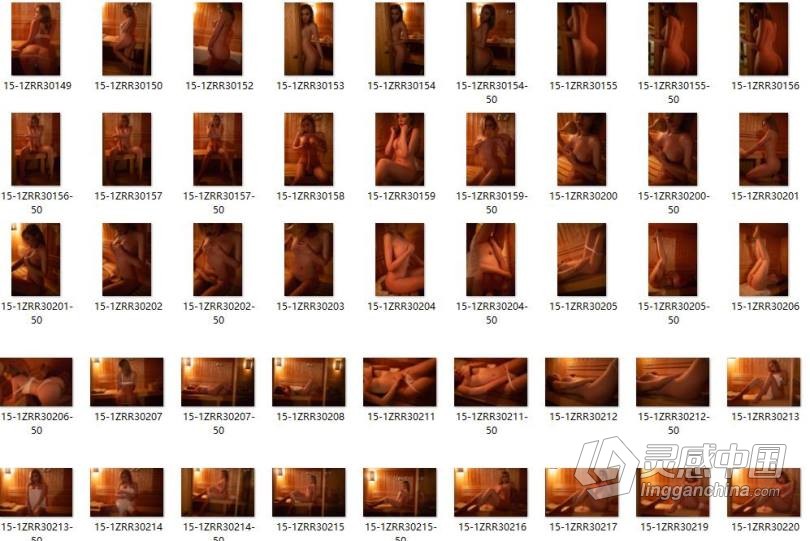 295套上万张摄影修图国内美女模特人像私房性感写真摄影JPG参考练习素材  灵感中国网 www.lingganchina.com
